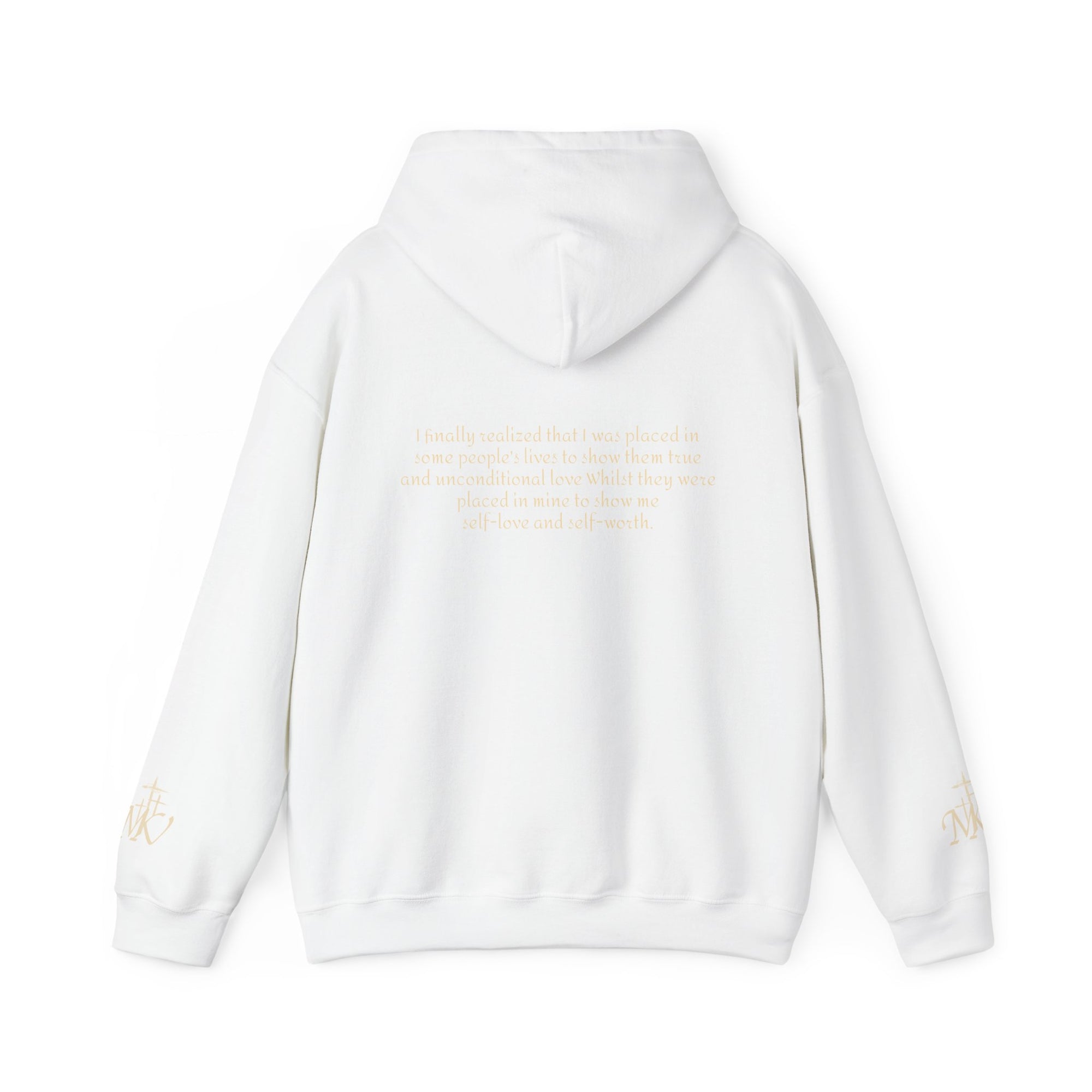 Self-Love Quote Hoodie, Unisex Heavy Blend Hooded Sweatshirt