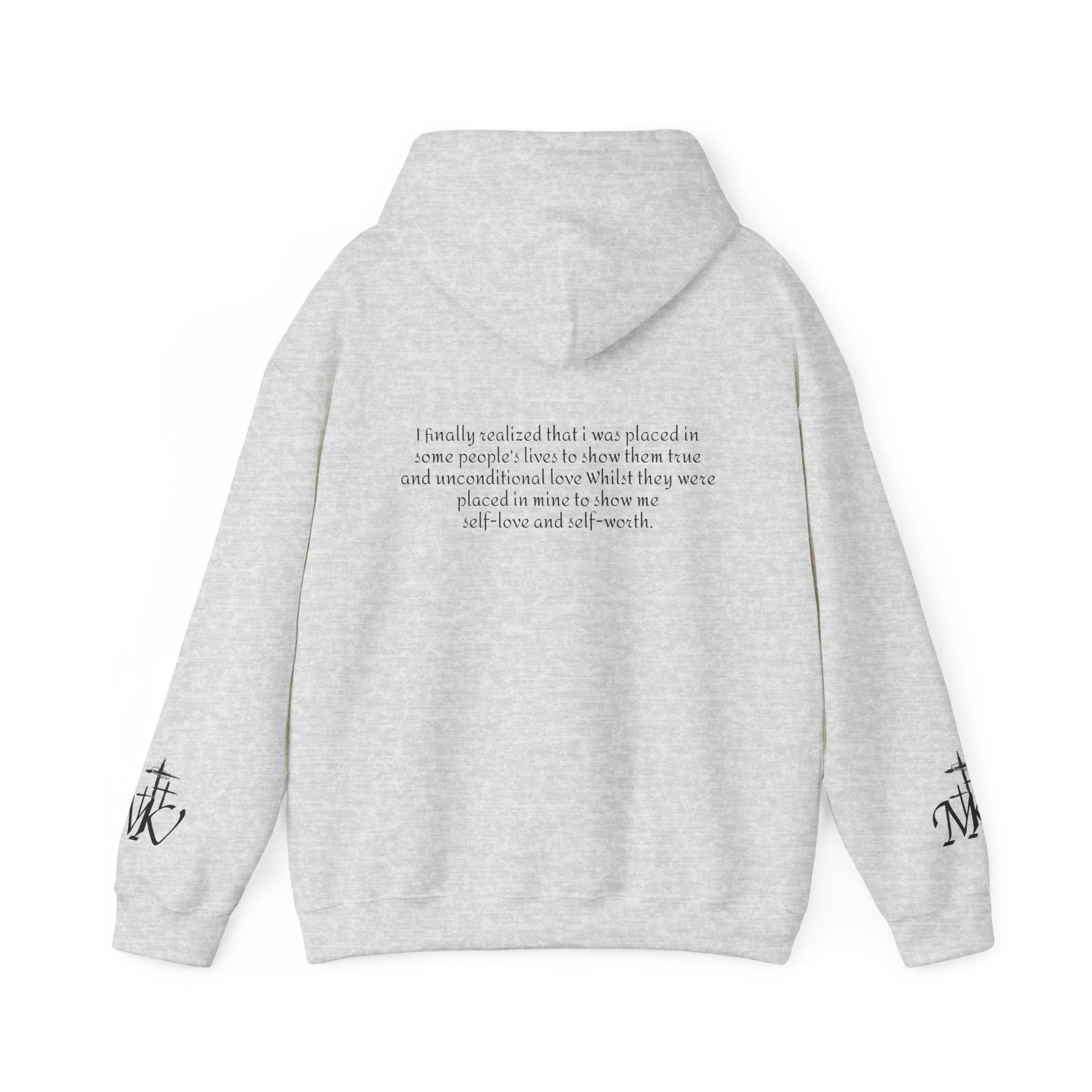 Self-Love Quote Hoodie, Unisex Heavy Blend Hooded Sweatshirt