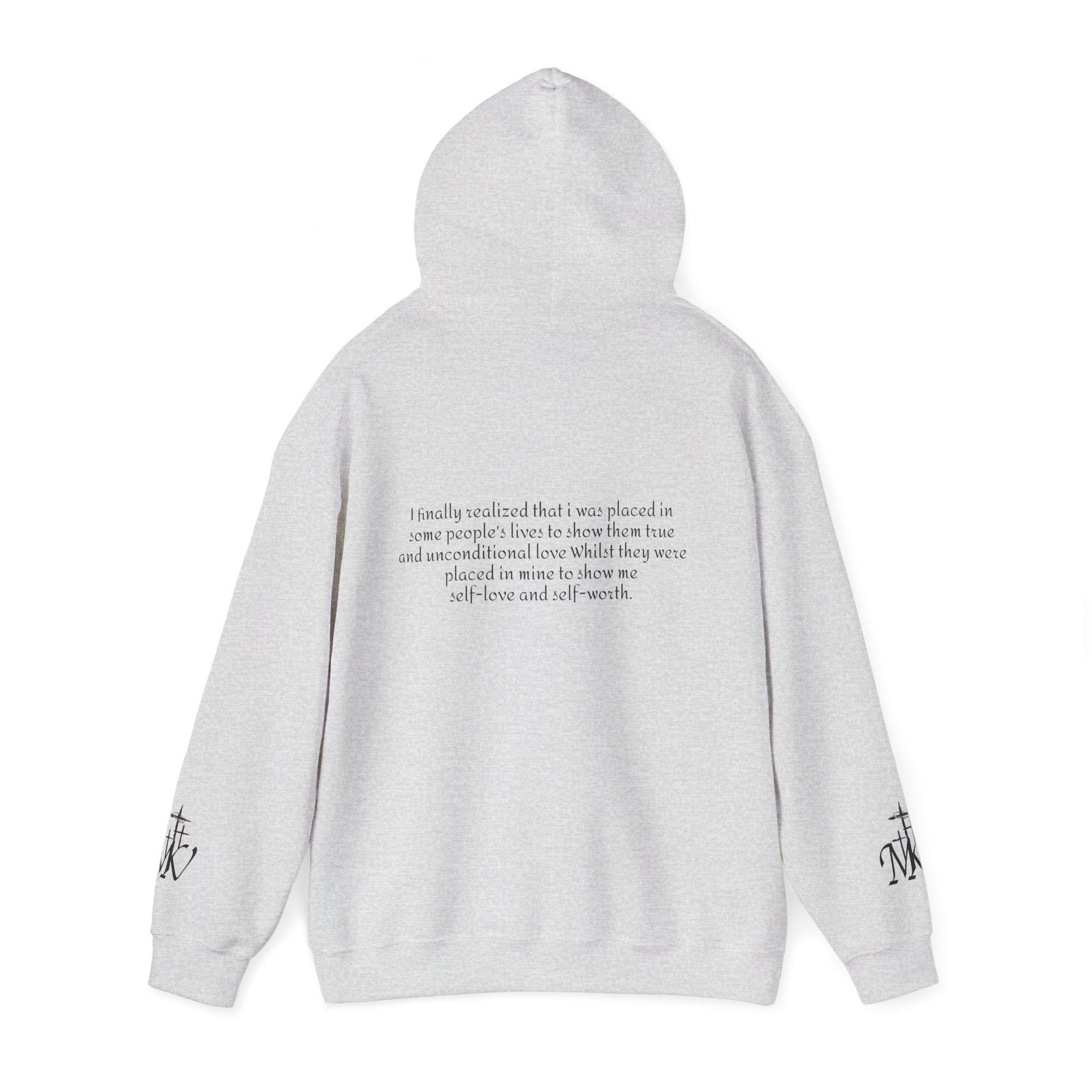 Self-Love Quote Hoodie, Unisex Heavy Blend Hooded Sweatshirt