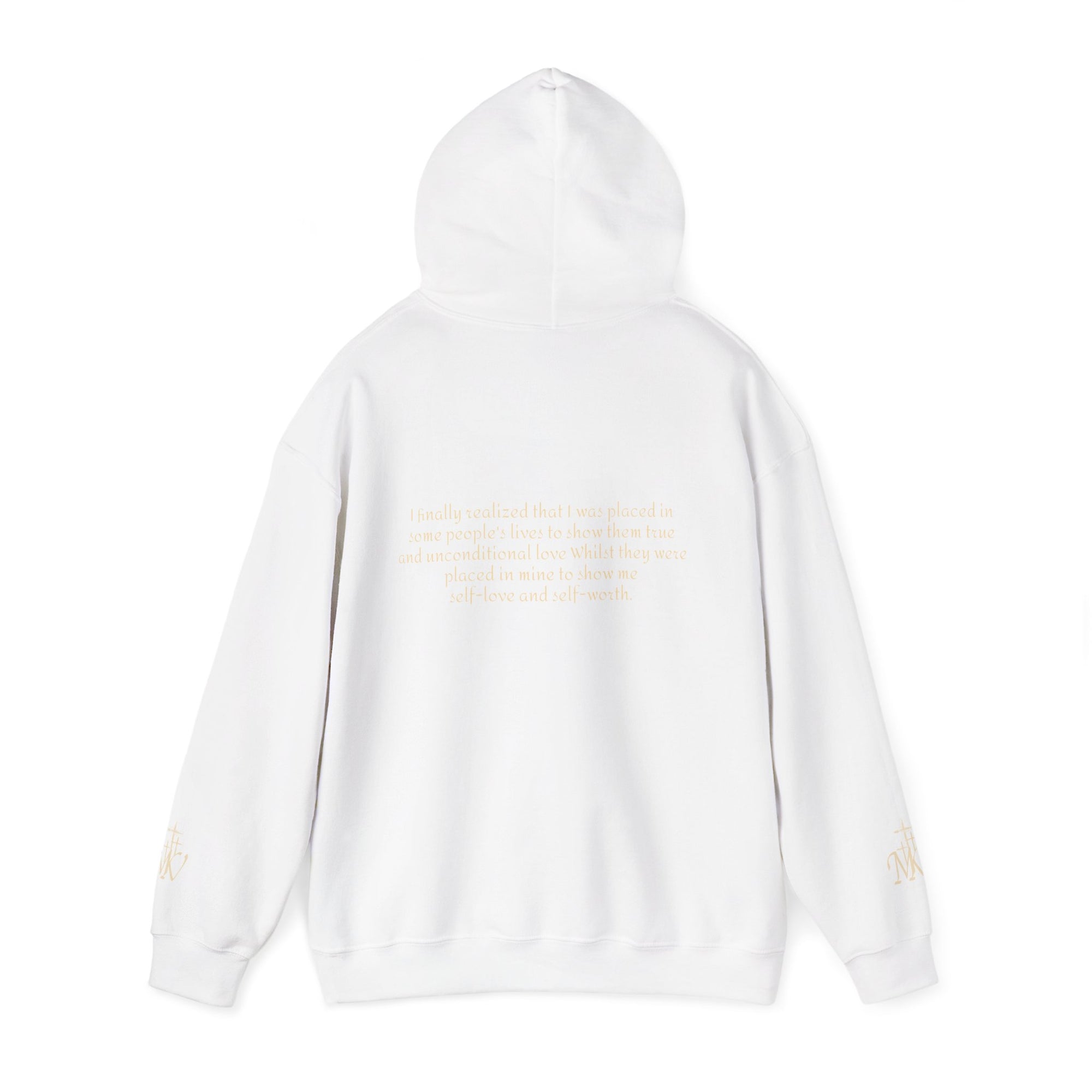 Self-Love Quote Hoodie, Unisex Heavy Blend Hooded Sweatshirt